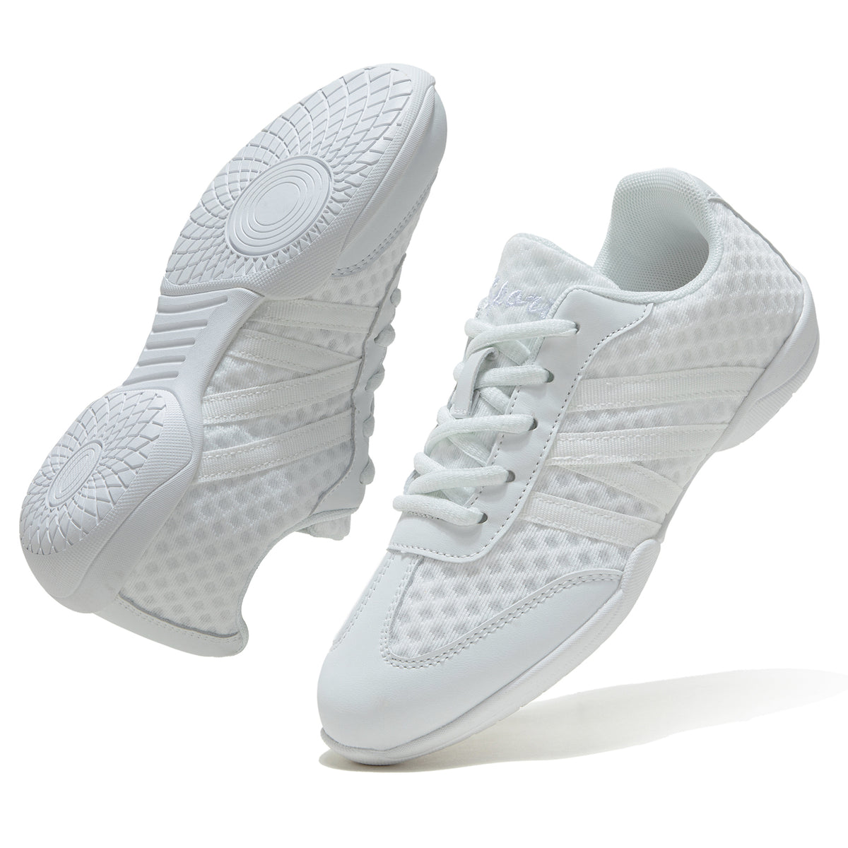 white Cheer Shoes for Girls Womens Cheerleading Shoes girl youth Breathable Lightweight Comfortable kids cheer Sneakers size