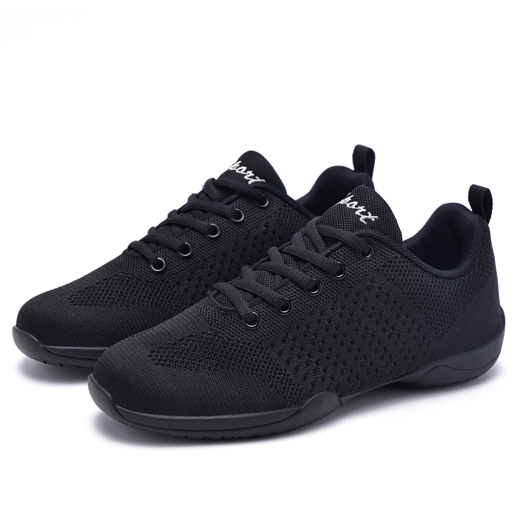 black cheer Shoes for Girls Womens Cheerleading Shoes youth Breathable Lightweight Competition Comfortable kids black Sneakers size