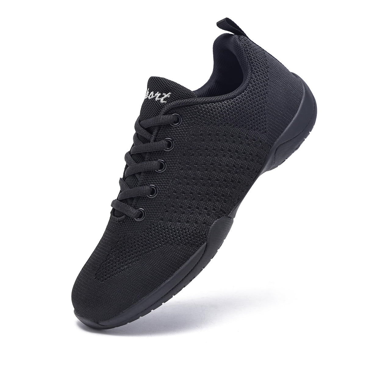 black cheer Shoes for Girls Womens Cheerleading Shoes youth Breathable Lightweight Competition Comfortable kids black Sneakers size