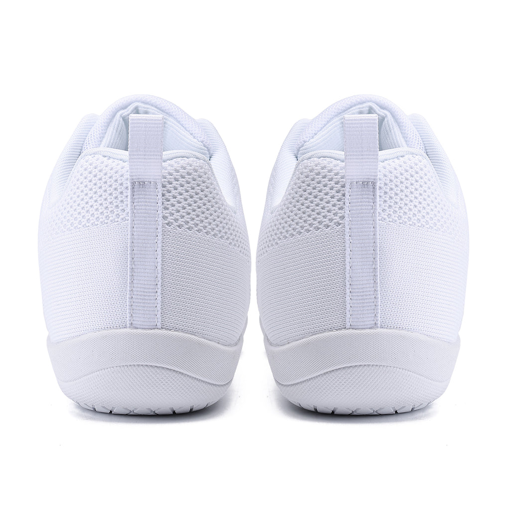 Youth Cheer Shoes Girls White Cheerleading Shoes Dance Athletic Training Breathable fabric Dancing Lightweight Competition Comfortable sport kids girls cheer Sneakers