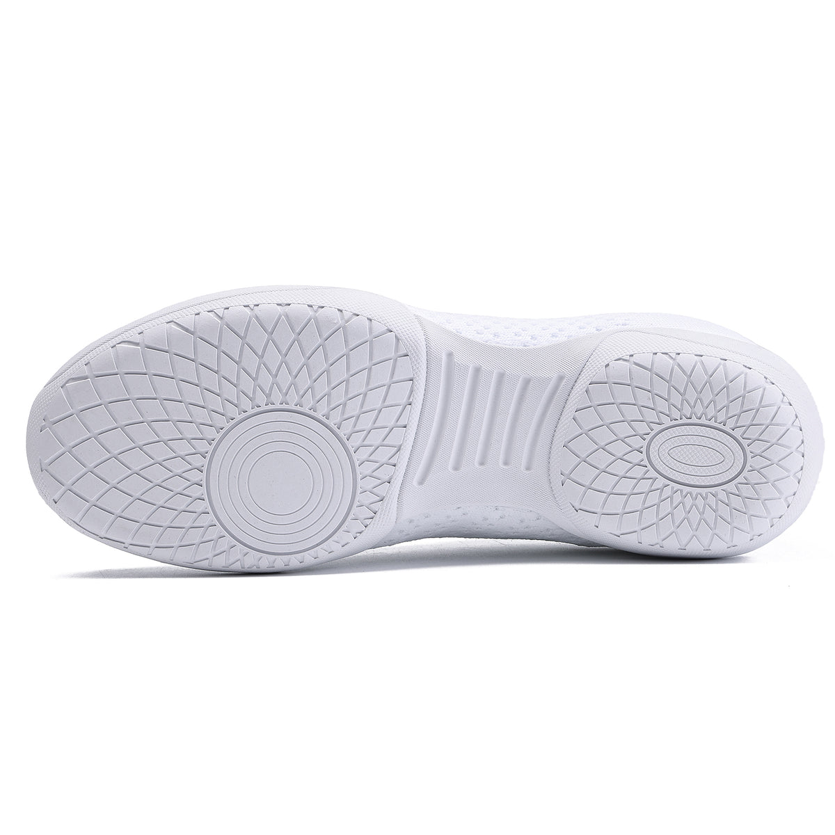 Youth Cheer Shoes Girls White Cheerleading Shoes Dance Athletic Training Breathable fabric Dancing Lightweight Competition Comfortable sport kids girls cheer Sneakers