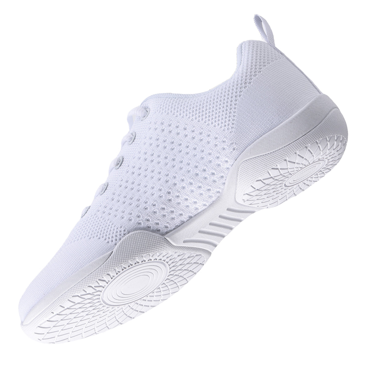 Youth Cheer Shoes Girls White Cheerleading Shoes Dance Athletic Training Breathable fabric Dancing Lightweight Competition Comfortable sport kids girls cheer Sneakers