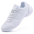 TWDKCHER 2315white White Cheer Shoes for Girls Womens Cheerleading Shoes Girl Youth Breathable Lightweight Comfortable Kids Cheer Sneakers Size