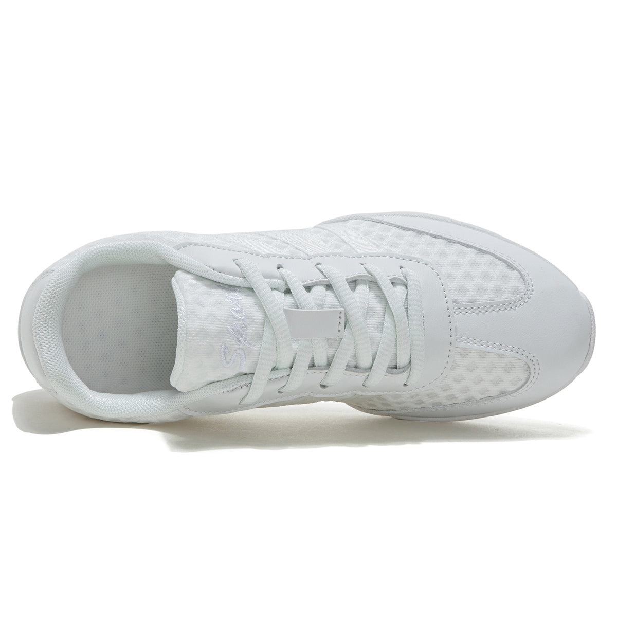 TWDKCHER 2302white white Cheer Shoes for Girls Womens Cheerleading Shoes girl youth Breathable Lightweight Comfortable kids cheer Sneakers size